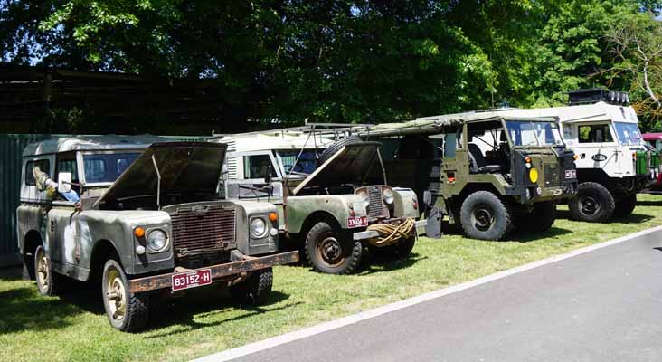 Land Rovers